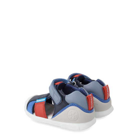 Leather Sandals 232149-A Blue