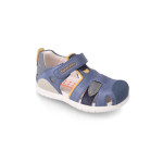 Leather Sandals 232250-B Blue