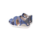 Leather Sandals 232250-B Blue
