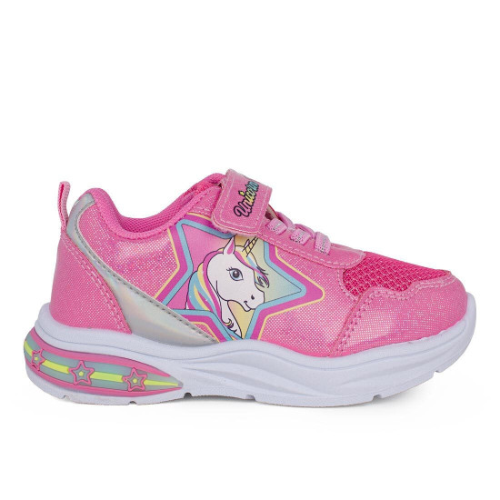 SNEAKERS UNICORN DISNEY LE000105 ΚΟΡΙΤΣΙ (ΜΕ ΦΩΤΑΚΙΑ)