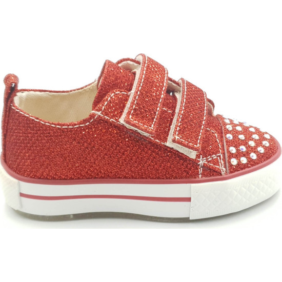 Sneakers Richy Glitter Red Sneakers Richy Glitter Red