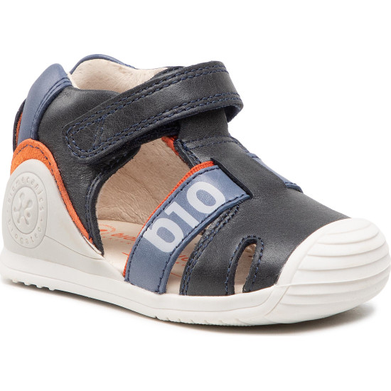 Leather Sandals 212139 Blue