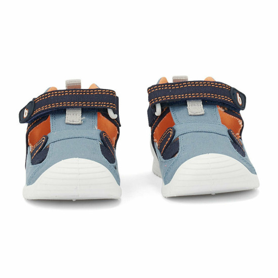 Leather Sandals 222182 Blue